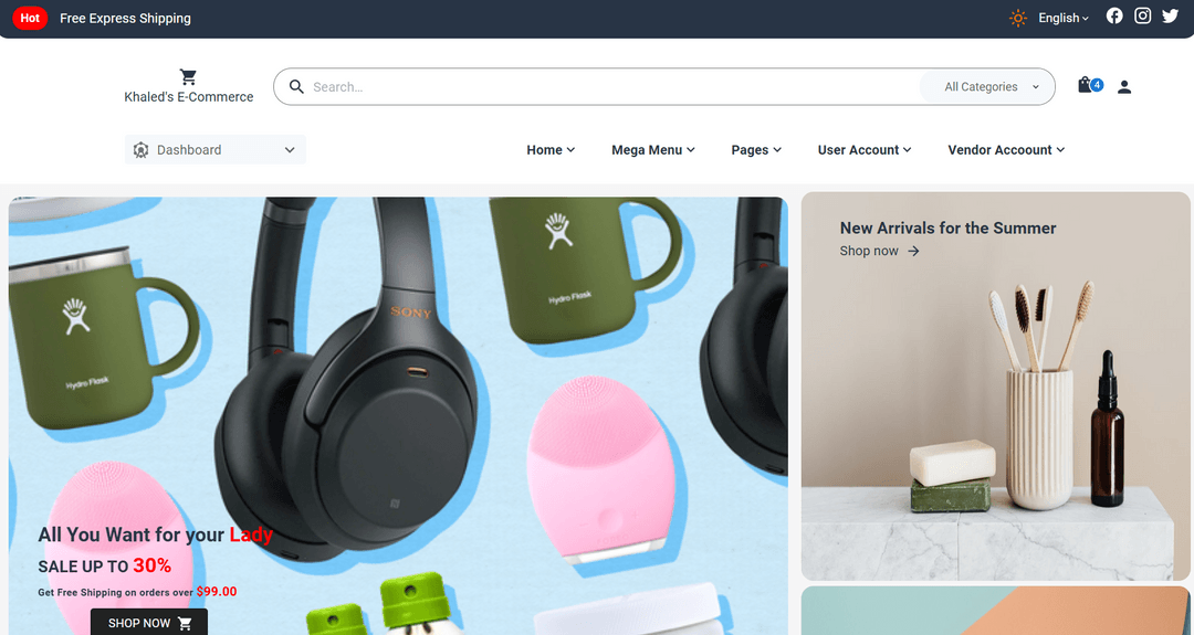 E-commerce Site